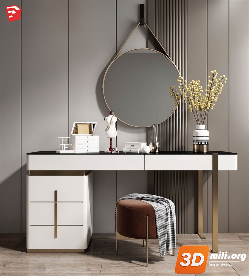 Dressing Table Skp Files 